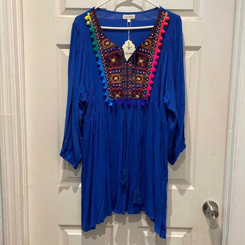 embellsished tunic